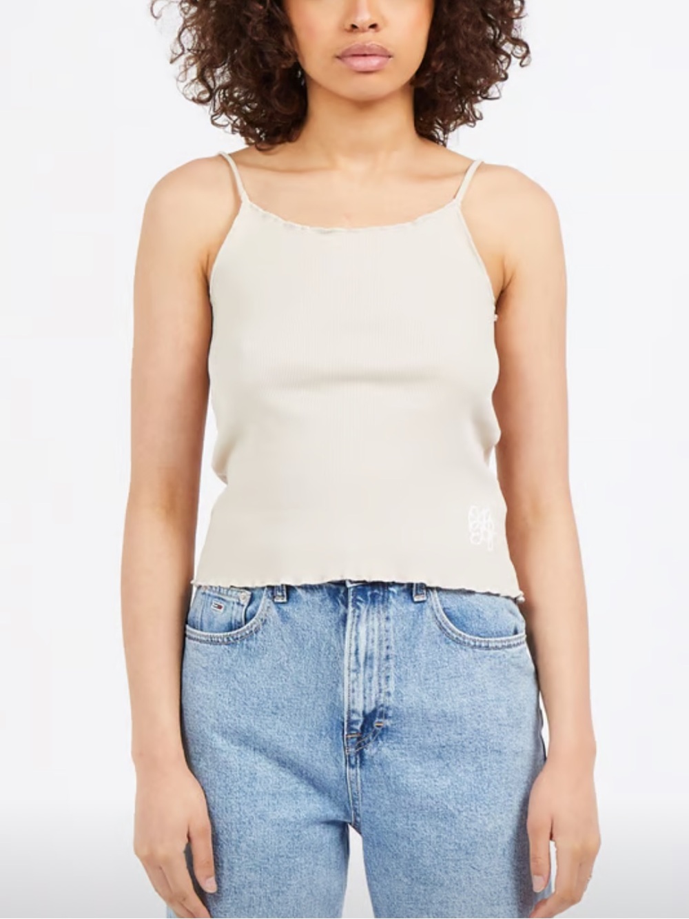 OBEY Scribble Square Cami Top